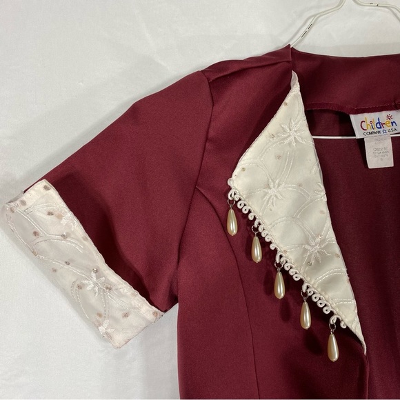 Children Company Vintage Girls Decorative Dress Jacket - Picture 7 of 8